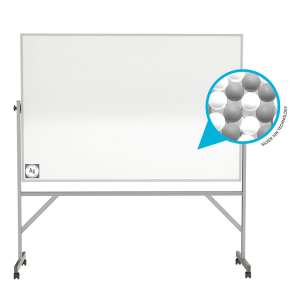 Ghent Reversible Magnetic Hygienic Porcelain Whiteboard (3'x4')