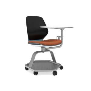 Upholstered Arcozi Classroom Chair w/Tablet