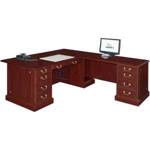 Bedford L-Shaped Office Desk- R Return Large