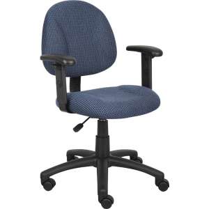 Economy Upholstered Task Chair with Arms