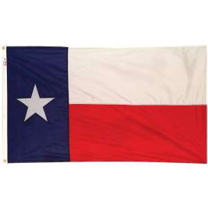 Nylon Outdoor Texas State Flag (3x5')