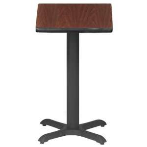 Square Cafe Table with X-Base (36x36")