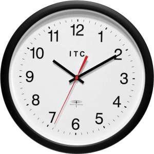 Time Keeper Radio Control Classroom Wall Clock (14")