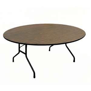 Plywood Round Folding Table (60" dia.)