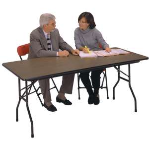 Plywood Top Rectangular Folding Table (60"x24")