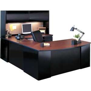Exec. U-shaped Office Desk with Hutch