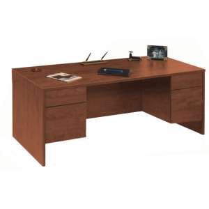 Managerial Desk - 3/4 Pedestal