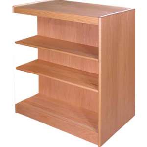 Echelon Double Sided Library Shelving - Adder (23.75"Dx48"H)