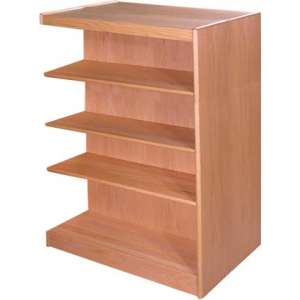 Echelon Double Sided Library Shelving - Adder (23.75"Dx60"H)