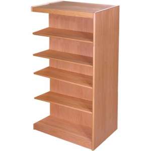 Echelon Double Sided Library Shelving - Adder (23.75"Dx72"H)