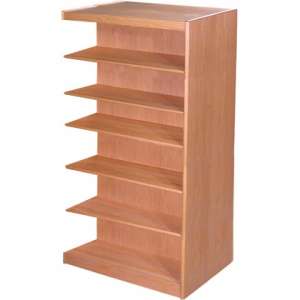 Echelon Double Sided Library Shelving - Adder (23.75"Dx82"H)