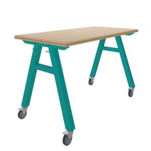 Avenuu A-Frame Table  Standing Ht, 1.5" ShopTop&reg; (60x42")