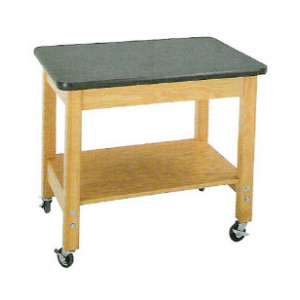 Mobile Lab Demo Cart with Laminate Top