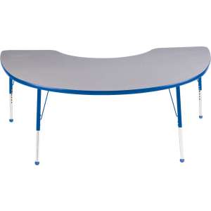 Edu Edge Kidney Activity Table with Ball Glides (72x48")