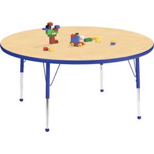 Edu Edge Round Activity Table with Ball Glides (48" dia.)