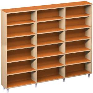 Palette Envision Library Shelving (94"Wx82"H)