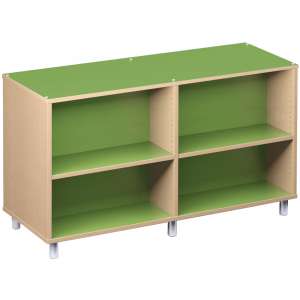 Palette Envision Library Shelving - Double-Sided (63"Wx36"H)