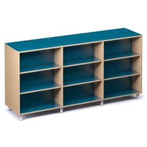 Palette Envision Library Shelving - Double-Sided (94"Wx48"H)