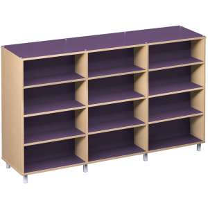 Palette Envision Library Shelving - Double-Sided (94"Wx60"H)