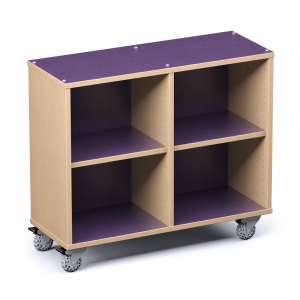 Palette Mobile Library Shelving (42"Wx36"H)