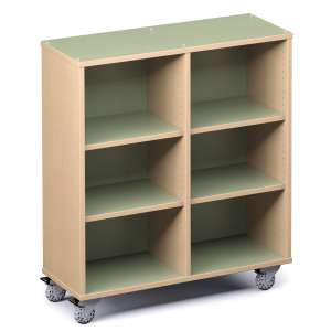 Palette Mobile Library Shelving (42"Wx48"H)