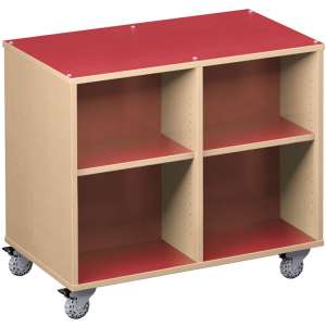 Palette Mobile Cubby Storage - Double-Sided (42"Wx36"H)