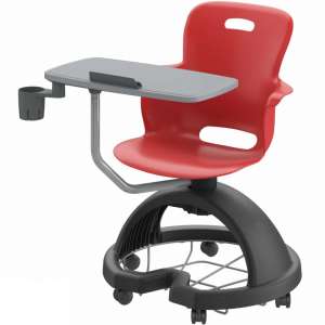 Ethos Mobile School Chair w/Worksurface Cup & Tablet Holder