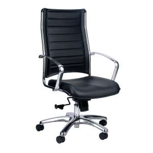 Europa High-Back Leather Office Chair