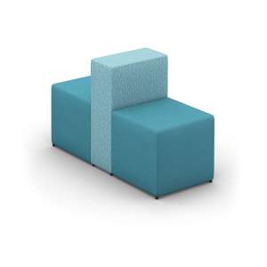 Flex Modular Soft Seating - (Two-Sided Chair, 20"W)