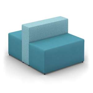 Flex Modular Soft Seating - (Two-Sided Chair, 40"W)