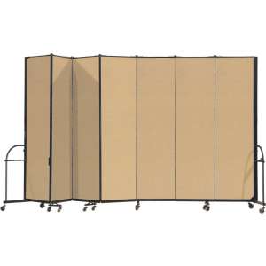 FREEstanding Portable Partition - 7 Panels (7'4"H x 13'1"L)