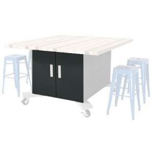 Locking Doors for 26" Hideaway Double-Sided Cart
