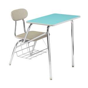 Combo Student Chair Desk - Laminate Top (19"H)