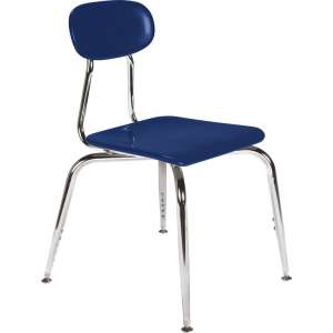 Adjustable Hard Plastic Stackable School Chair (12.5-15.5"H)