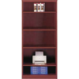 Hyperwork Four-Shelf Bookcase (3'Wx6'H)