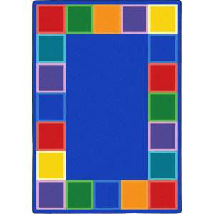 Color Tones Classroom Rug (7’8”x10’9”)