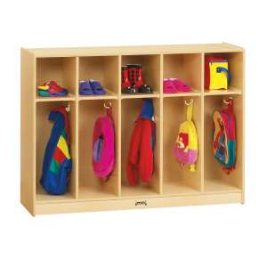Toddler 5-Section Coat Locker