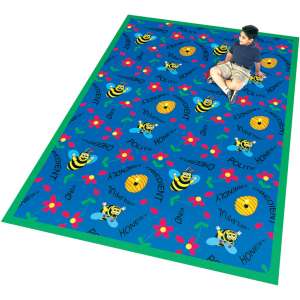 Bee Attitudes Carpet (3'10"x5'4")