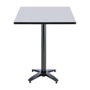 Rectangular Bar-Height Cafe Table - Arched Base (30x48")