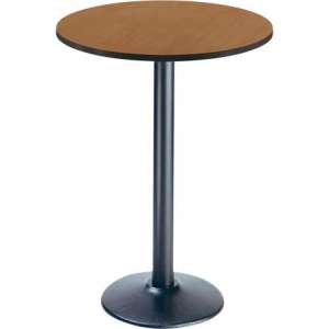 Deluxe Round Bar-Height Cafe Table - Round Base (42" dia.)