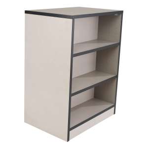 High Pressure Laminate Double-Sided Mobile Bookcase (36”Wx48”H)