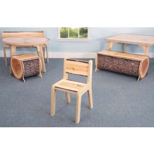 Nature View Live Edge Chair (14"H)
