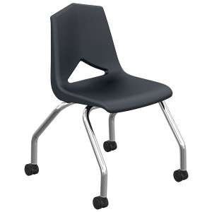 Poly Classroom Chair with Casters