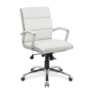 Merak Mid Back Office Chair - Chrome Frame