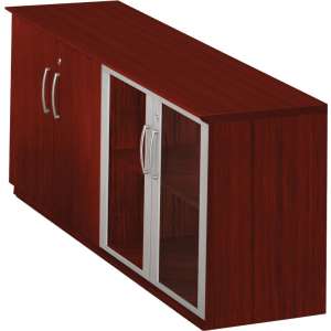Medina Low Office Storage Cabinet with Doors