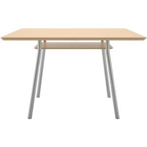 Mystic 36" Square Conference Table with Shelf