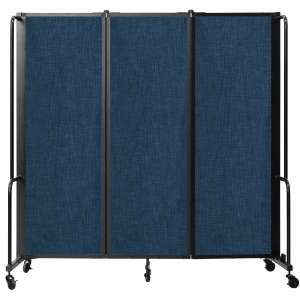 NPS® Room Divider, 3 Fabric Panels (6'H)