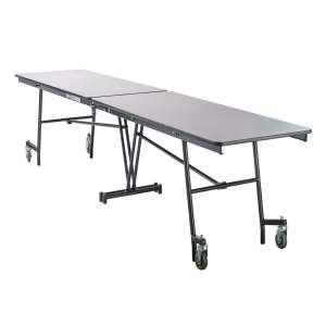 Folding Cafeteria Table - Plywood Core, ProtectEdge (8’L)