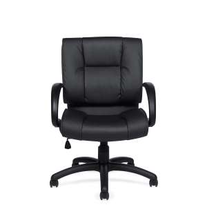Mid-Back Luxhide Tilter Task Chair, Custom Color
