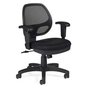 Mesh-back Synchro-Tilter Office Chair